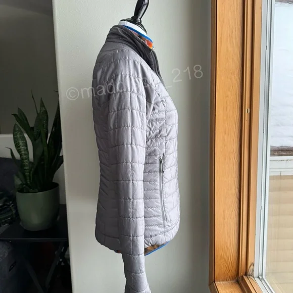 Patagonia Nano Puff Jacket Small Nickel Gray Windproof Water Resistant S - Picture 9 of 16